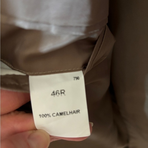 NWOT Jos. A. Bank 100% Camelhair Sport Coat Blazer Brown/Tan Men's Size 46R - Picture 11 of 11